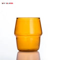 For Wedding Wholesale Colorful High Borosilicate Glass Latte Black Coffee Cup