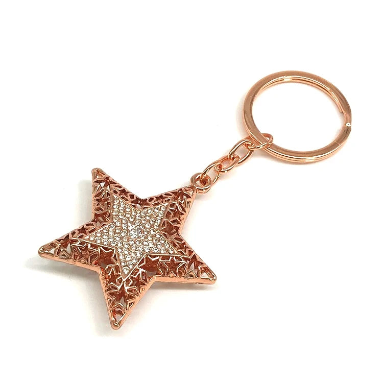 Custom Car Keychain Blank Metal Key Holder Leather Keyring Advertising Logo Keychain