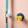 Wall Mounted Brush Hanger Storage Directly Usable All-season Mop Rack Organizer Broom Holder Pink Multifunction Single 6KG