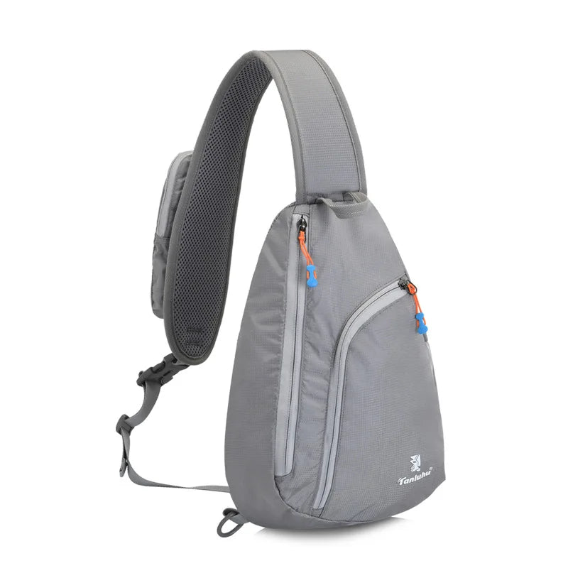 Outdoor Custom LOGO Waterproof Shoulder Bag Wholesale Large Capacity Unisex Light Sport Running Messenger Bag