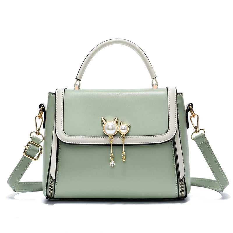 Woman Bagssingle Shoulder Cross Foreign Trade Explosion Hand Bag 2022 New Simple Women Hand Bags13945 PU Single Bucket Zipper