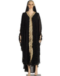 CCY Manufacturer Wholesale Custom New Design Muslim Abaya Clothing Dubai African India Women Dress Abaya With Hat