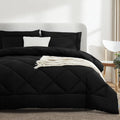 ChamXue Duvet Quilt Comforter With 2 Pillow Cases Soft Comfortable Skin Friendly Polyester Microfiber Soft Fluffy