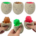 Dinosaur Egg Toy Wholesale Exotic Cup Sensory Fidget Anti-Stress Squishy Squeeze Toy with Pinch Fun Rubber Material Gift