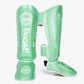 Muay Thai Shin Guards Kick Boxing Custom Design Thai Shin Instep Guards for Combat Fighters Fan