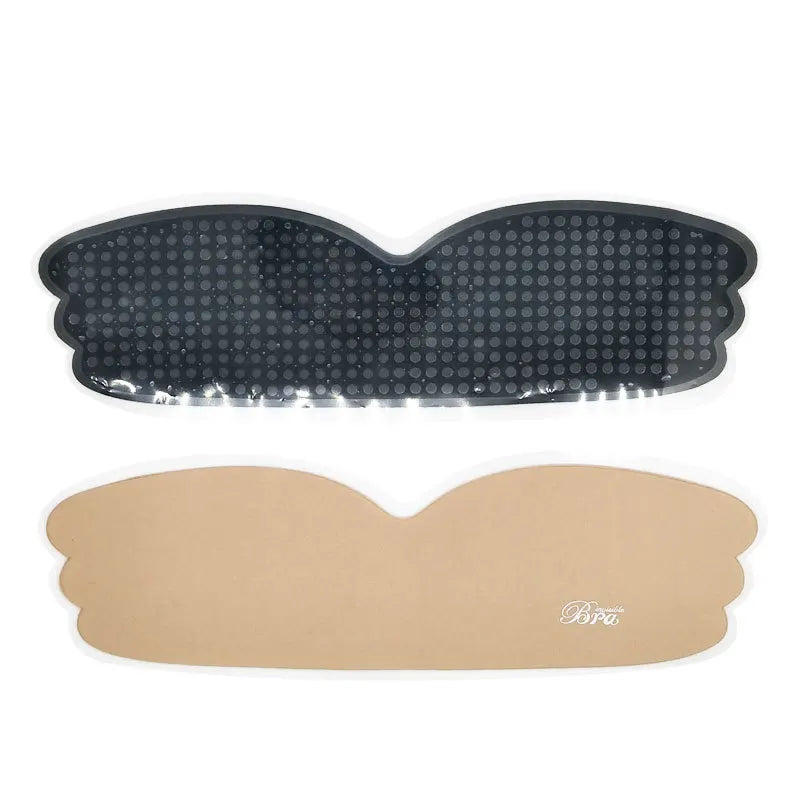 Hot-Selling Summer One-Piece Silicone Bra Strapless and Adjustable Sexy and Breathable Push-Up Nipple Covers Thin Seamless