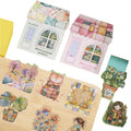10 Stickers Per Pack Patchwork World Series Landscaping Stickers Handbook Decoration Collage