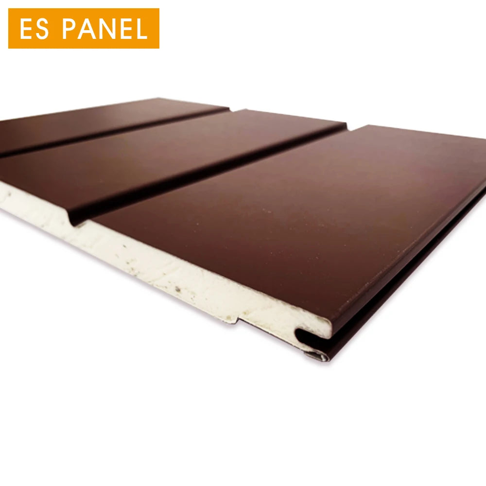 Modern 16mm Metal SPANL Panel with PU Core for Fast Installation Exterior Wall Cladding 5-Year Warranty