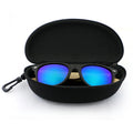 Customizable Portable Sunglasses Case with Zipper Hard Shell EVa Protective Free Custom Logo Eye Glasses Box Classical Style