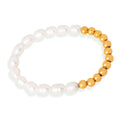 Empress Dowager Luxury Handmade Titanium Steel Bracelet New Entry High-End Freshwater Beaded Fashion Bracelets Beaded Bracelets
