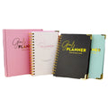 Hot Selling Golden Foil Printing Hardcover Journal Event Planner Notebook and Diary