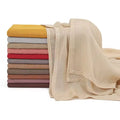 Hight Quality Lightweight Cotton Hijab New Printed Bamboo Modal Hijabs Comfortable Breathable and High-End Scarf