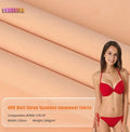 Stock Microfiber Nylon Swimwear Fabric 4 Way Stretch Nylon Spandex Fabric Elastic Fabric