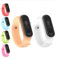 straps For mi Band 3 4 fashion colorful silicone wrist strap for Xiaomi mi Band 3 4 bracelet mi band 3 smart accessories