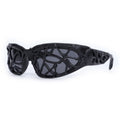 2025 Fashion Women Y2k Steampunk Sports Vintage Sunglasses Adult Funny Drip Glue Party Sunglasses