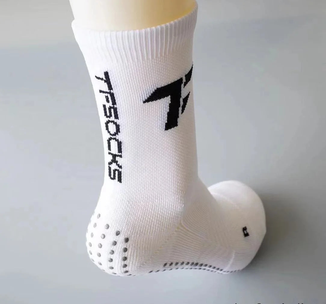 Popular Custom Soccer Grip Socks Wear-resistant Anti slip Football Socks for Men and Women Lowest Order Quantity Crew Socks