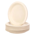 Compostable 100% Biodegradable Bagasse Plates  6 Inch  Sugarcane Disposable Plates Disposable Plates Paper