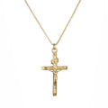 Hot Selling Simple Personality Titanium Steel Couple Necklace Cross Necklace Stainless Steel
