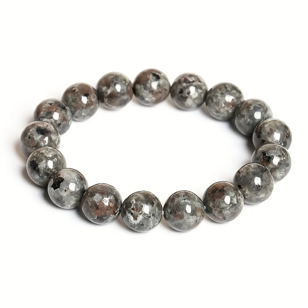 Stylish New 8mm Flame Stone Elastic Beaded Bracelet - UV Responsive - Flame Bracelet Blaze Bracelet