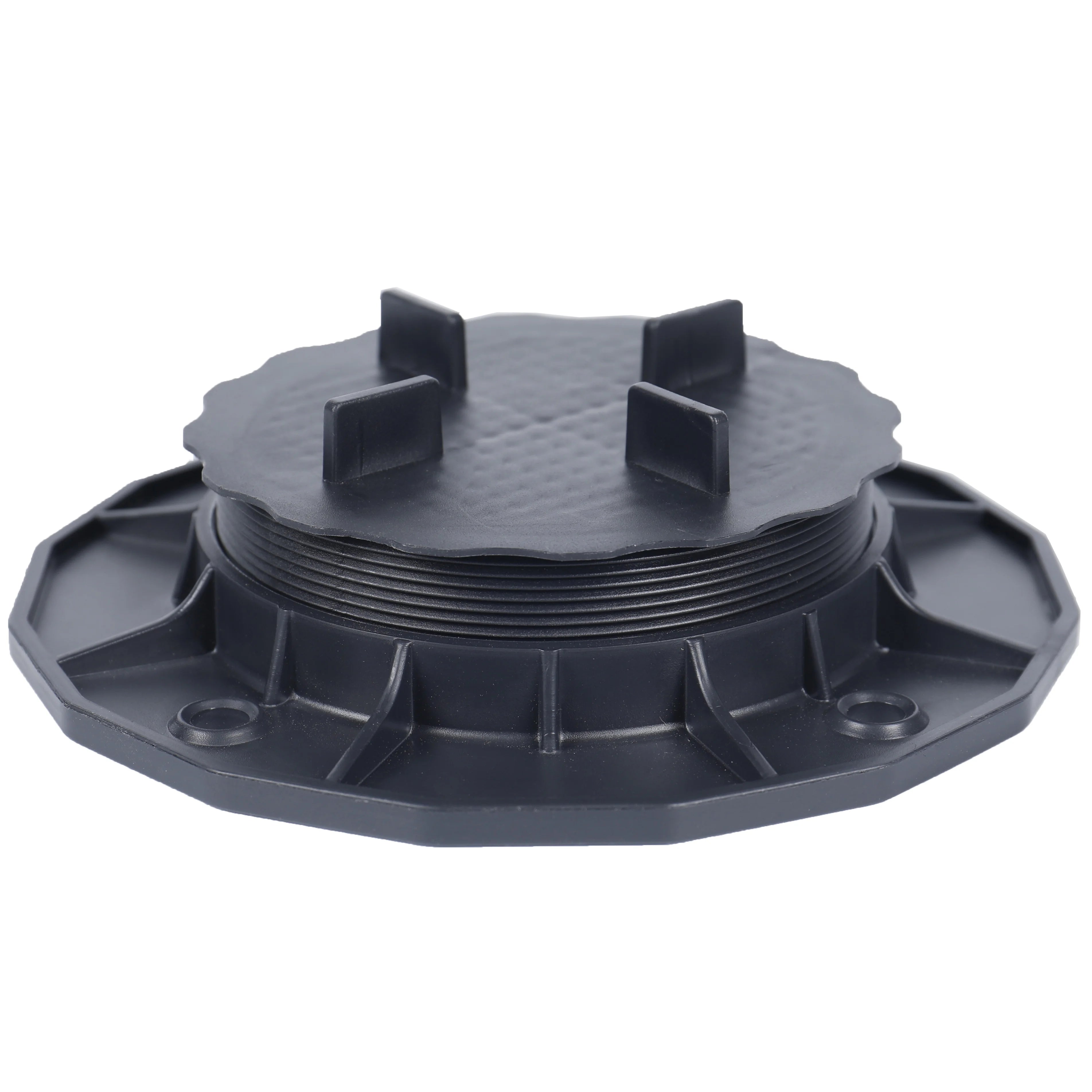 Height Adjustable Plastic Pedestals Tiles Supporting Outdoor Floor Ventilation PP Plastic Flooring Accessories XF-T201C 18-32 mm
