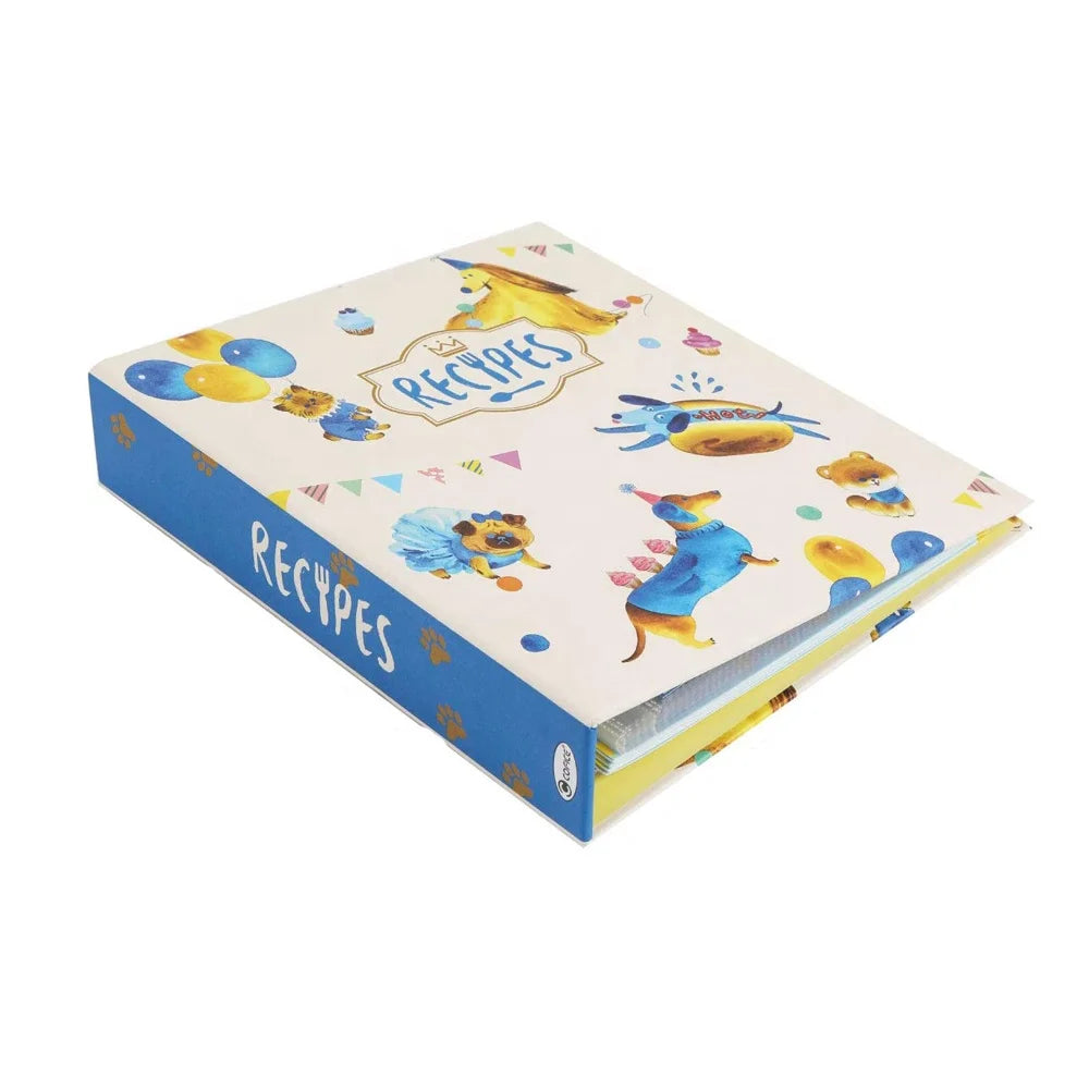 New Brand  New Design Custom logo Personal Recipe Binder Book