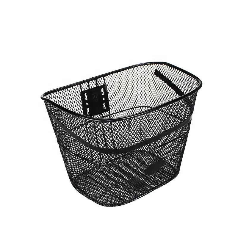 Brand New Steel Bicycle Basket Bicycle Front Basket Metal Handlebar Back Basket with High Quality