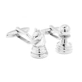 Wholesale Chess Horse Game Design Novelty Cufflinks Custom Mens Suit Shirt Fashion Accessory Wedding Tuxedo Trendy Jewelry Gift
