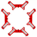 90 Degree Right Angle Positioning Tool Adjustable Steel Metal Woodworking Corner Clamps Heavy Duty Use Fixed Corner Inch