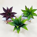 Stock Artificial Tropical Plant Sisal Potted PE Material Fake Flower Nordic Style Green Grass UV Resistant Eco-Friendly Durable
