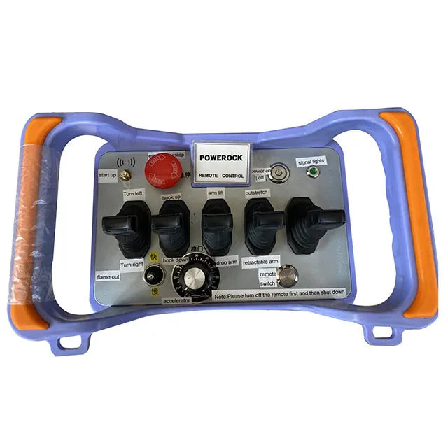 Waterproof Monster Customized Industrial Joystick 24v 12v Wireless Remote Control for Dump Lorry Crane RC Truck Toys