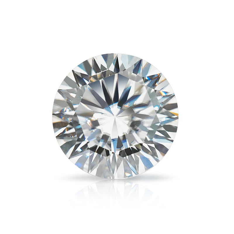 SICGEM Custom Classic Round DEF Color Loose Moissanite Alternative to Old Mine Cut Diamond