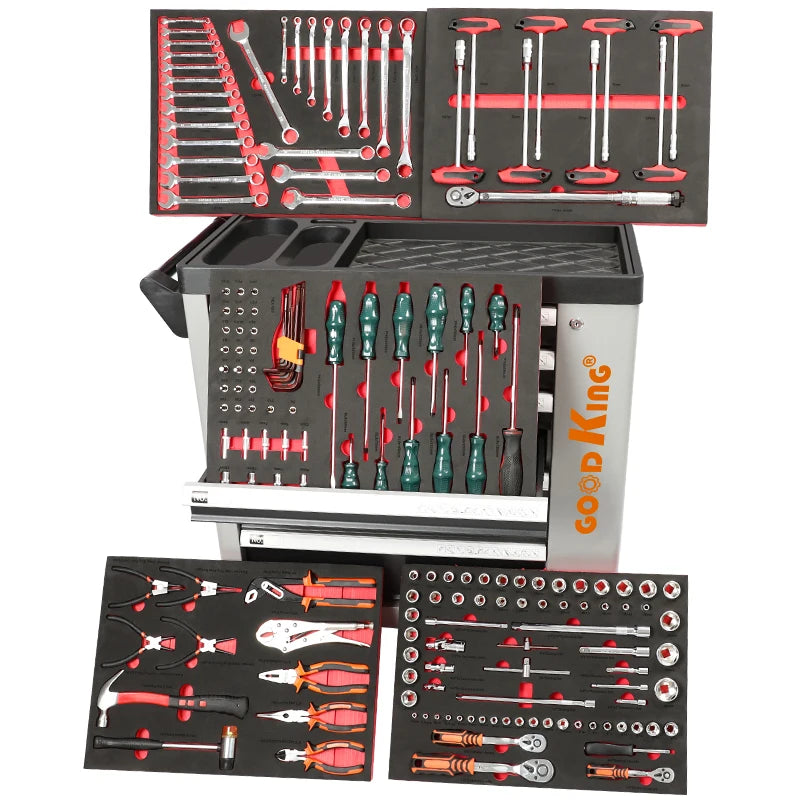 Repair Vehicle Manually Tool Trolley Set Cabinet Truckgarage Storage Tool Trolley Cabinet Drawer Mobile Tool Cabinet