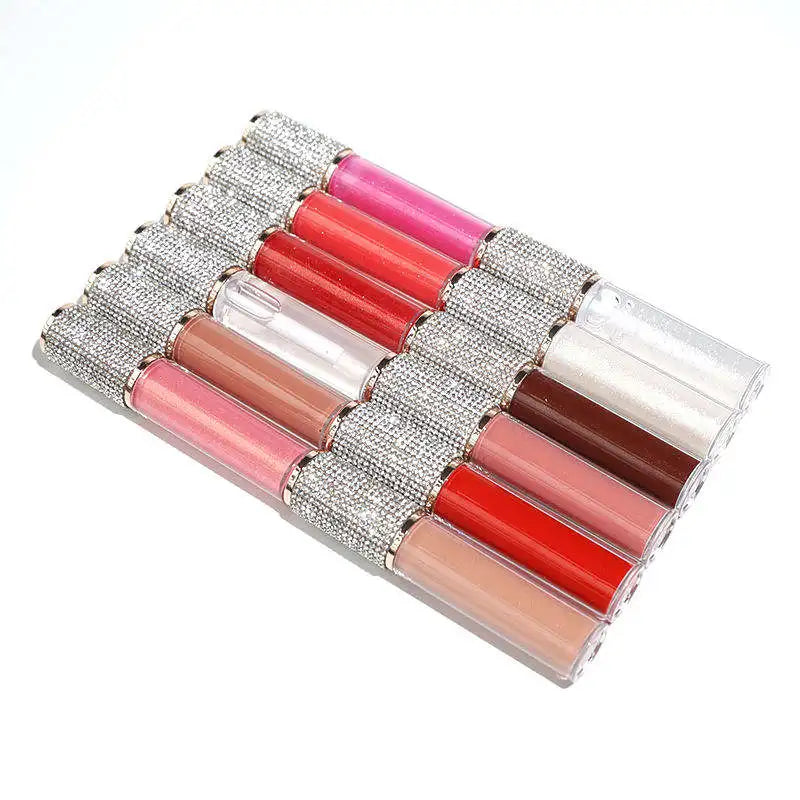 Hot Selling Makeup Private Label Moisturizing Lipgloss 75 Colors Vegan Shiny Liquid Lipstick Customize Logo Lipgloss