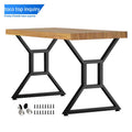 Wholesale Heavy Duty Cast Iron Steel Furniture Industrial Metal Dining Table Legs Bench Coffee Table Base Frame Outdoor Hospital