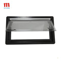 Wholesale RV Accessories 700x400mm Right Angle Aluminum Frame Caravan Camping Car Side Window with Roller Blind