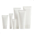 White Facial Cleanser Cosmetic Tubes PE 100ml Plastic Tube for Cosmetics Skincare Squeeze Cosmetic Tubes