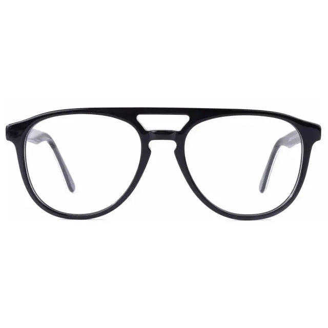 Wholesale Double Bridge Acetate Eyeglasses Frames Prescription Spectacles for Men Women Computer Glasses Manufacturer's Offer