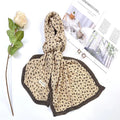 New Small Flower Printed Pleated and Wrinkled Shawl for Warm Women's Cotton and Linen Scarf