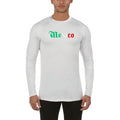 Custom Logo Running Sports T-shirt Men Fitness Compression Tight Quick Dry Shirt Workout Muscle Gym Bodybuilding Long Sleeve Top