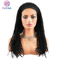 Furina Wholesale African Braids Hair Wigs With Head Band Girls Synthetic Wigs for Women