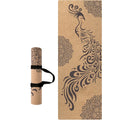 Rubber Exercise Fitness Cork Yoga Mat 4mm 5mm 6mm Yoga Mat Cork Great for Hot Yoga