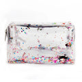 Fashion Shakeable Sequin Make up Organizer  Customised logo Toiletry Bag  Cosmetic Storage Bags With Zipper Pouches for Female