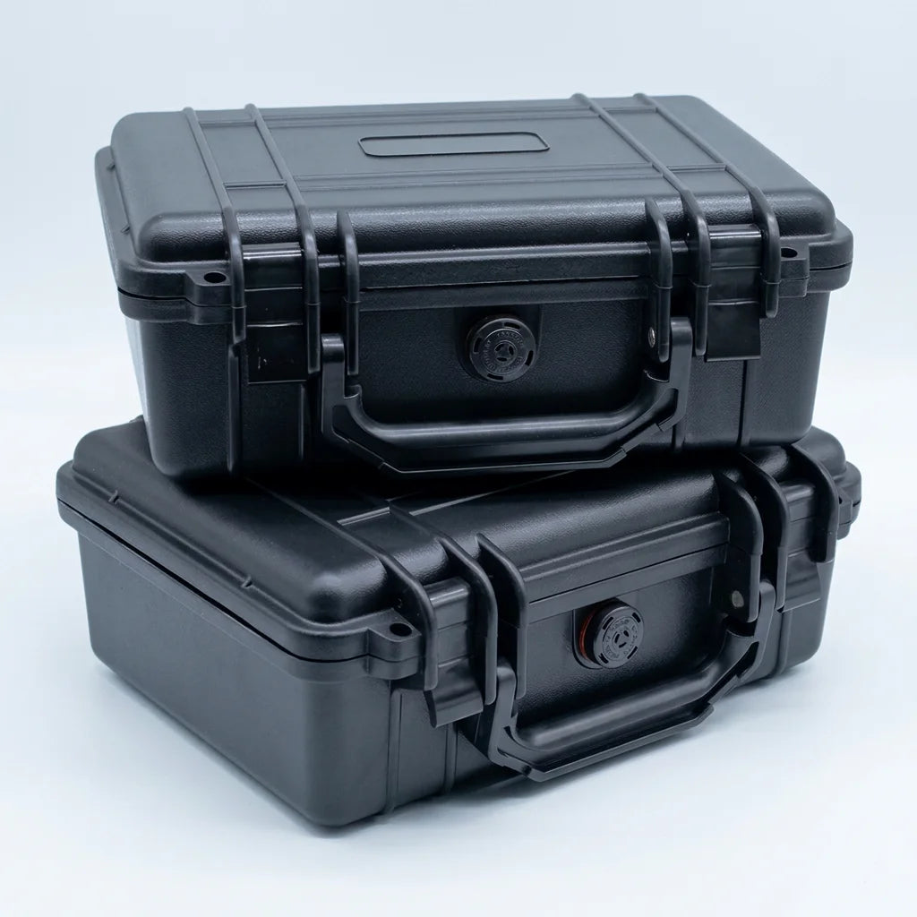Injection Molded Heavy Duty Waterproof Plastic Case With Sponge Inside