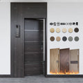 China Top Wooden Fireproof Door Manufacture Interior Soundproof 60 90 120 Minutes Security Fire Rated Wooden Door AS 1905