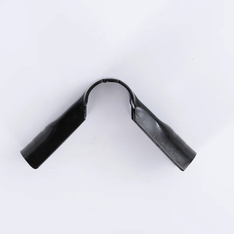 H-3 OD 28mm Electrophoresis Black Pipe Clamp Metal Joint Lean Pipe Connectors with Fix Hole