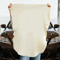 4 Sizes Premium Natural Sheepskin Shammy Chamois Leather Car Wash Towel Cleaning Cloth
