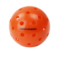 PE Outdoor Tournament Pickleball Balls with Custom Logo Rotational Molding 40 Holes 74mm Diameter 26g Weight 6/12pc Bag