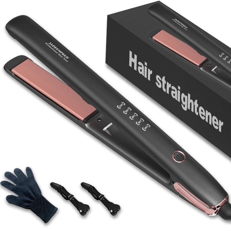 Wholesale Professional 450 Degrees Tourmaline Ceramic Coated Hair Straightener Flat Iron Beauty Salon Tool LED Display Electric
