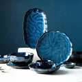 Japanese Ceramic Bowl Plate Combination Tableware Household Retro Kiln Change MegaBDM