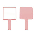 Hot Sell Gift Square Handheld Mirror Cosmetic Wholesale Makeup Mirror Customized Logo Beauty Handle Mirror